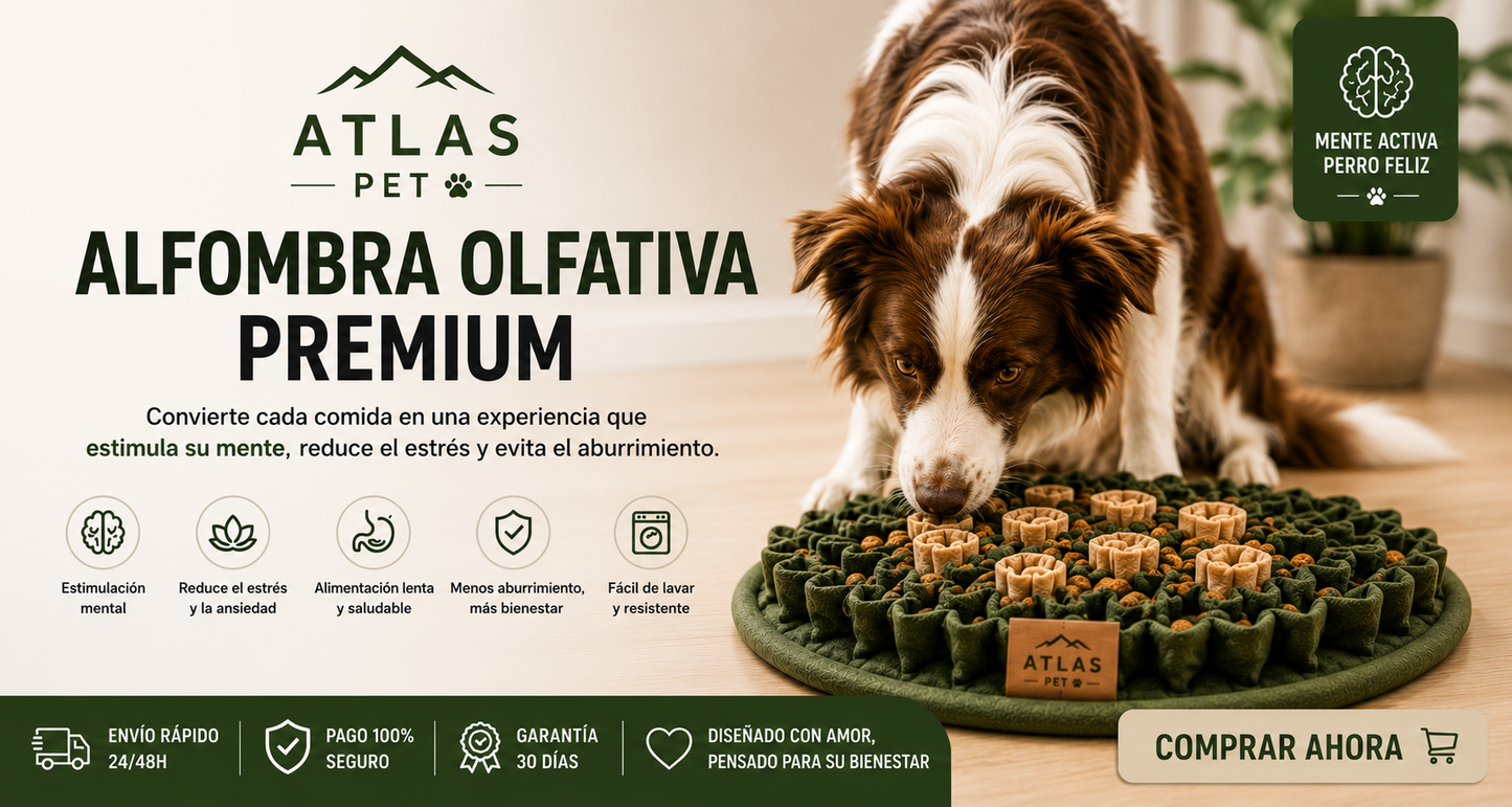 Atlas™ | Alfombra Olfativa Premium para Perros