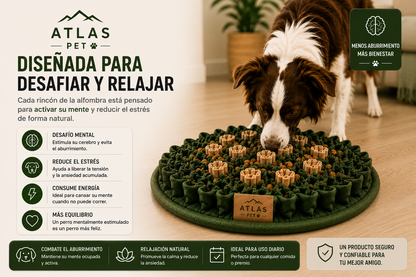 Atlas™ | Alfombra Olfativa Premium para Perros